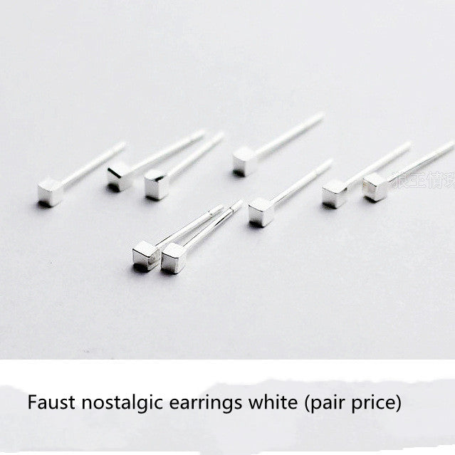 Earrings Sterling Silver Men's Earrings Earrings