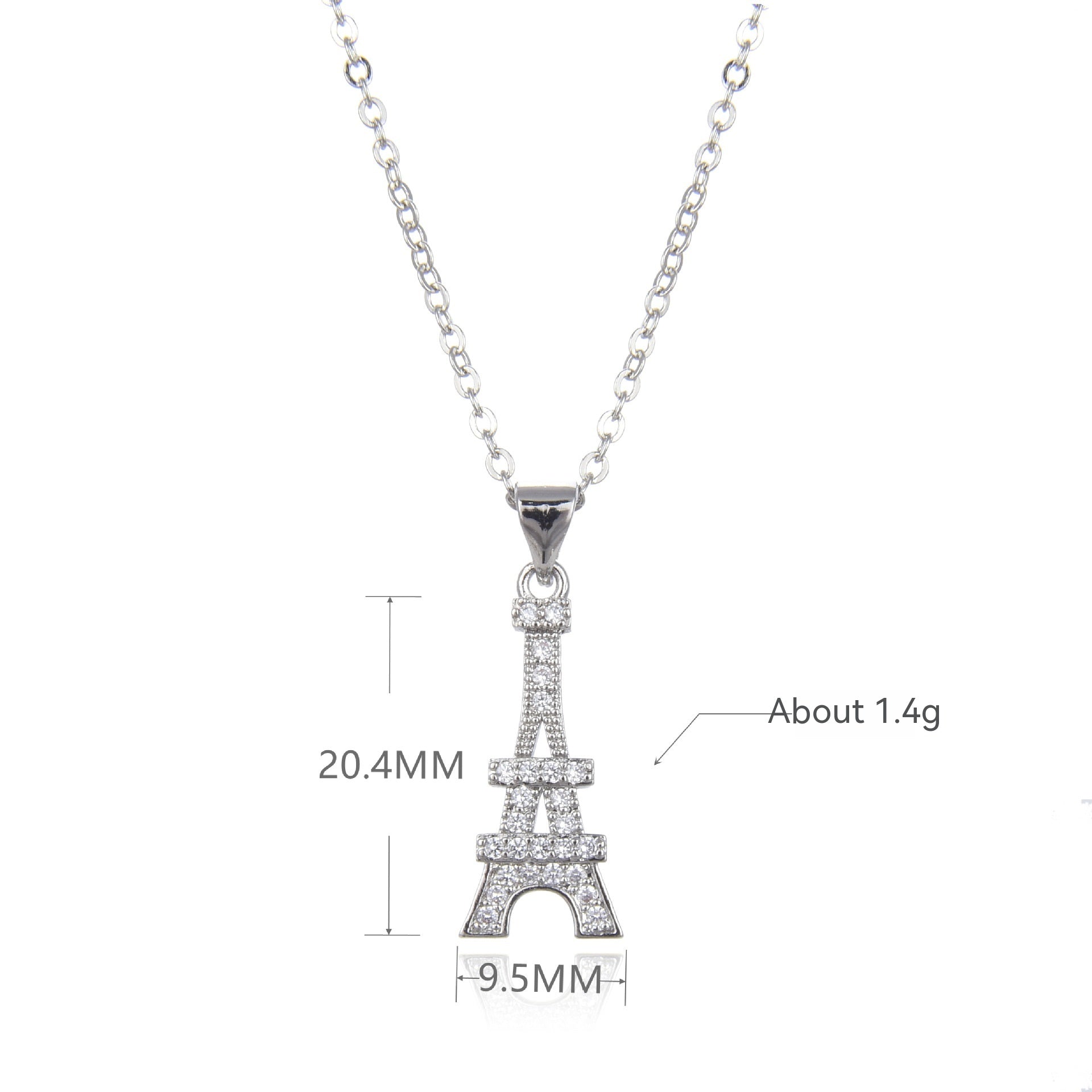 Tower Necklace Pendant For Women