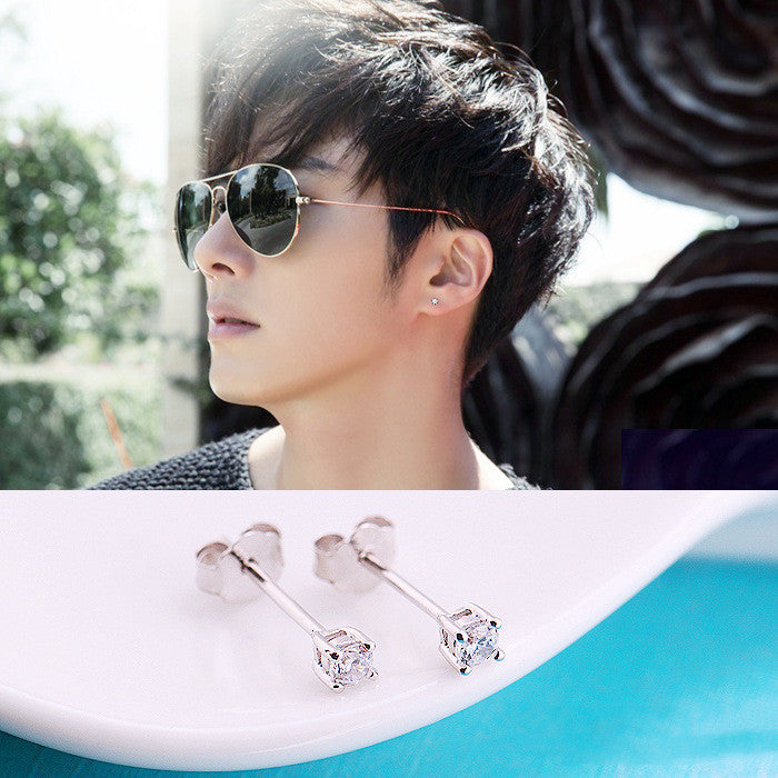 Earrings Sterling Silver Men's Earrings Earrings