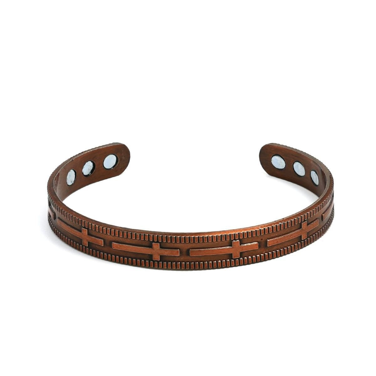 Bronze Magnet Bracelet | Retro Three-Row Detachable Couple Fashion Bracelet