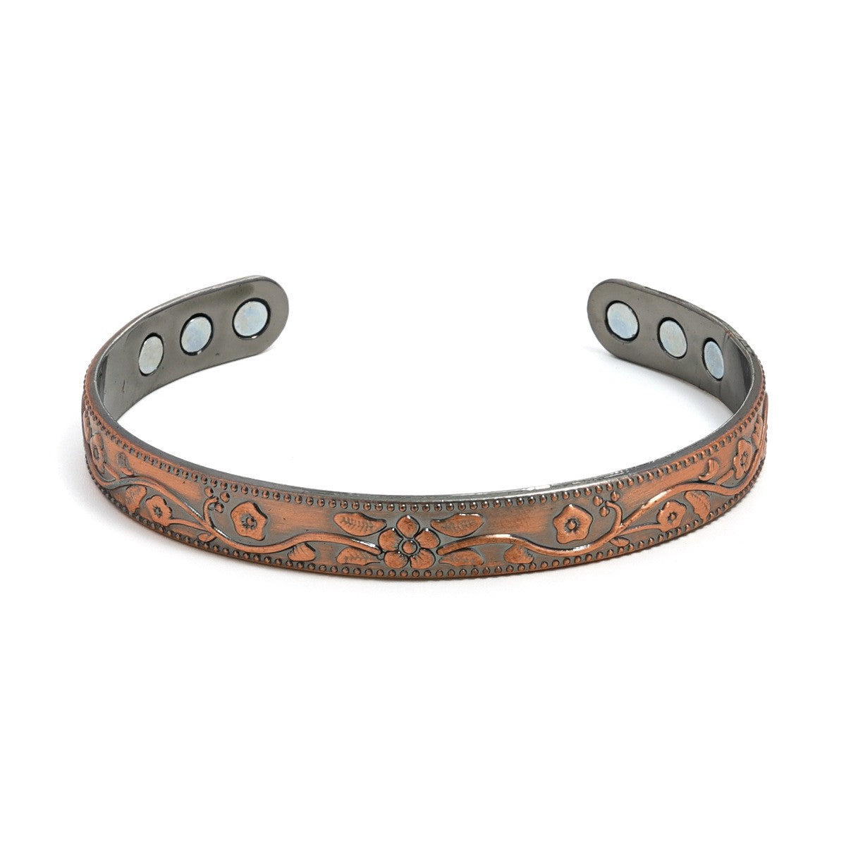 Bronze Magnet Bracelet | Retro Three-Row Detachable Couple Fashion Bracelet