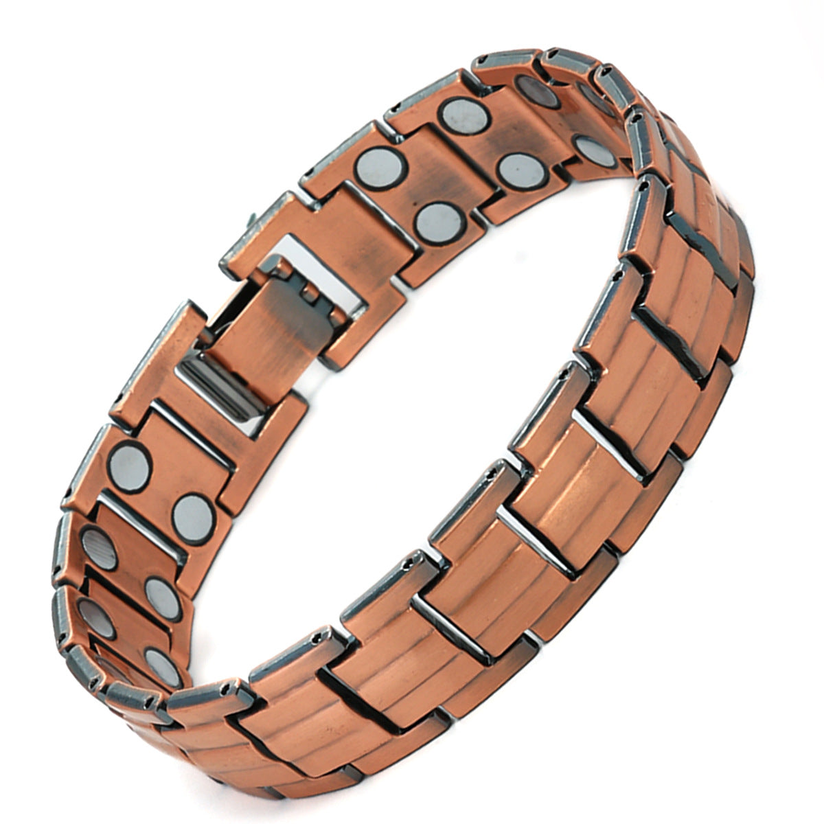 Bronze Magnet Bracelet | Retro Three-Row Detachable Couple Fashion Bracelet